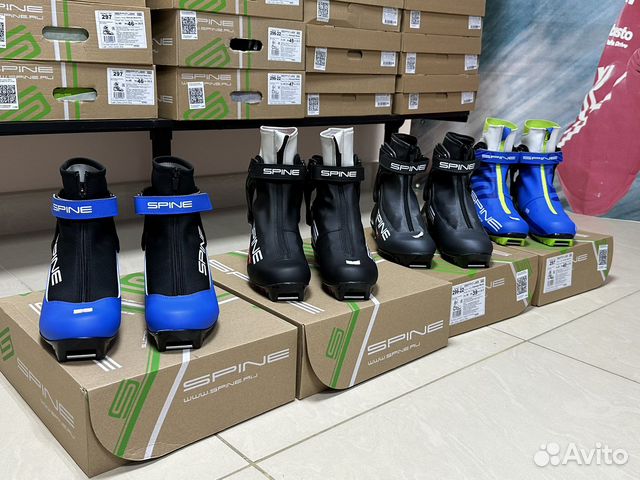 Лыжные ботинки коньковые spine kv+ tisa