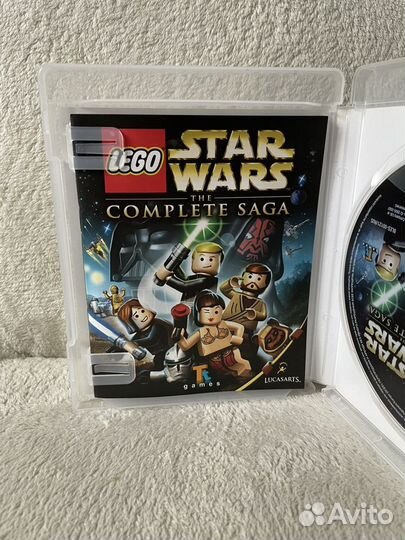 Lego star wars the complete saga (PS3) игра диск