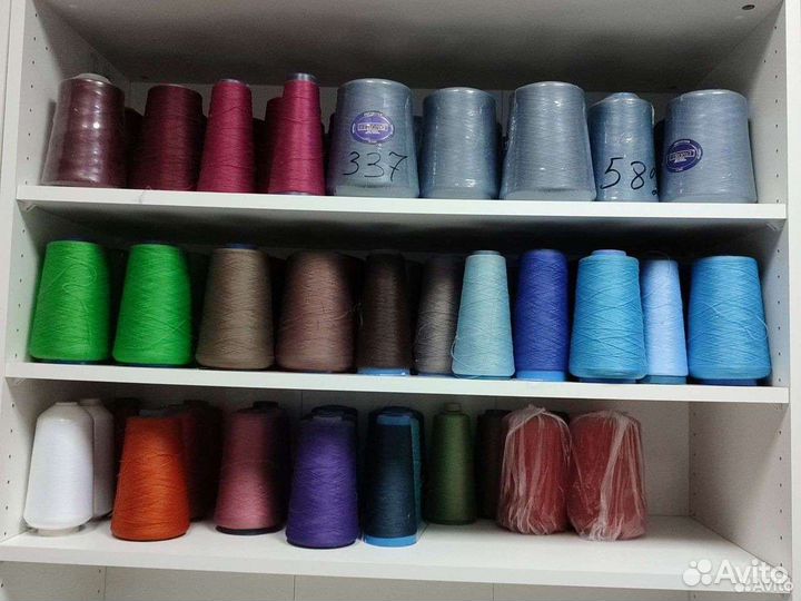 Нитки полиэстер