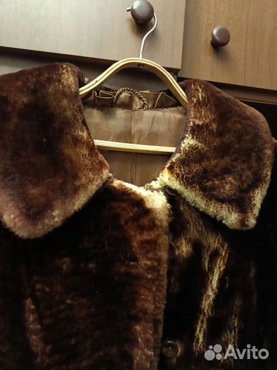 Шуба мутоновая женская СССР