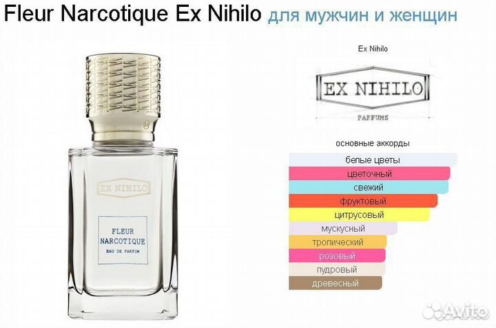 Fleur Narcotique Ex Nihilo женские духи парфюм