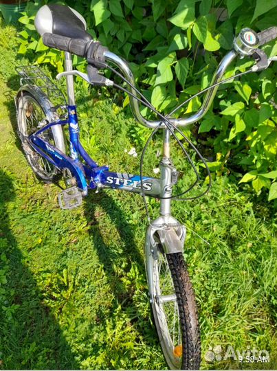 Велосипед stels складной
