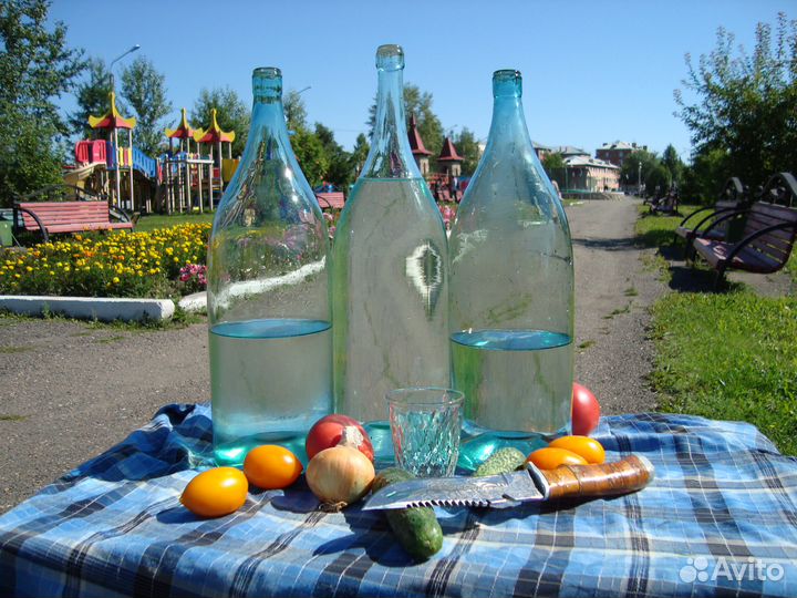 Бутыль 3 литра (четверть )