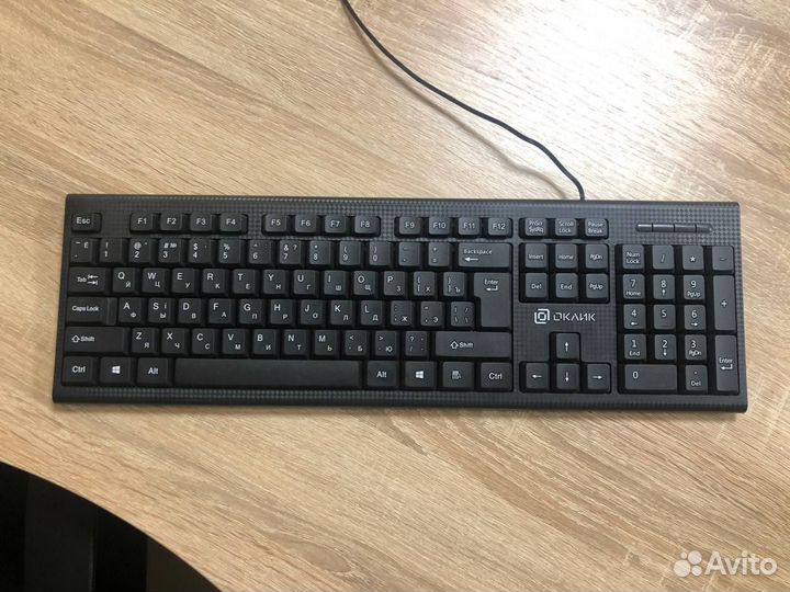 Проводные клавиатура и мышь