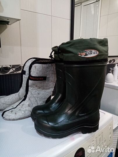 Сапоги мужские зимние для рыбалки бу