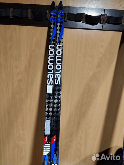 Лыжи беговые salomon s lab skate с креплением