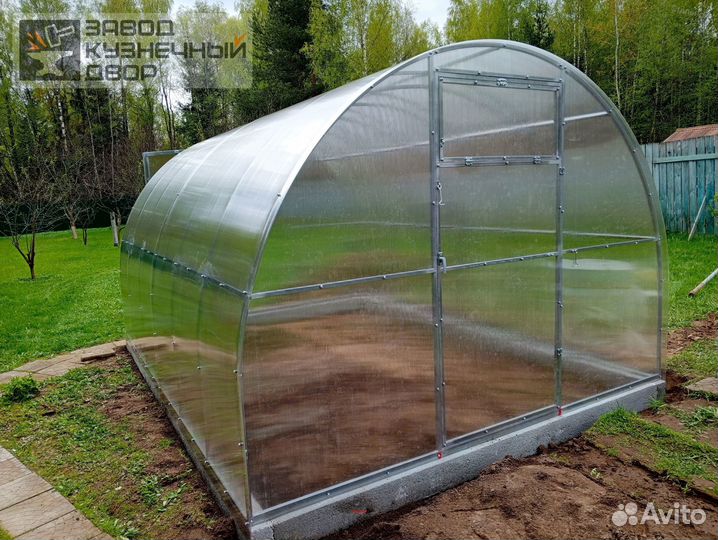 Теплица 3 на 6 метраТеплица Богатырь из поликарбон