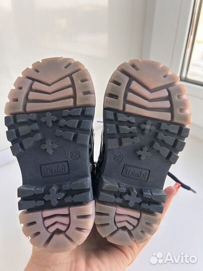 Ботинки весна-осень для девочки р 22