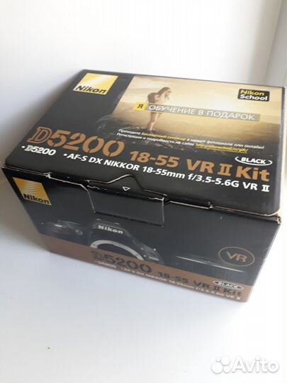 Зеркальный фотоаппарат Nikon D5200 Kit 18-55mm
