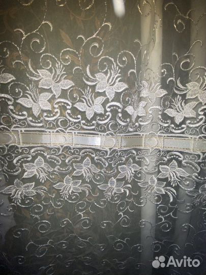 Шторы (+ламбрекен+тюль+скатерть+карниз)