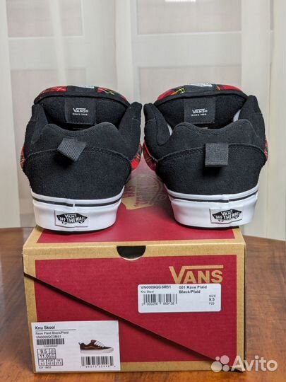 Vans Knu Skool / US 9.5 - 11 / Оригинал В наличии