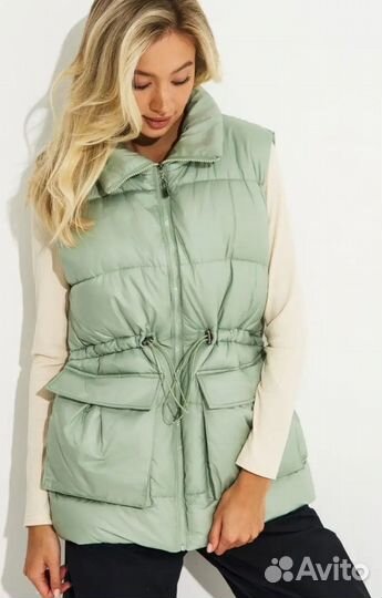 Жилет стеганый утеплённый