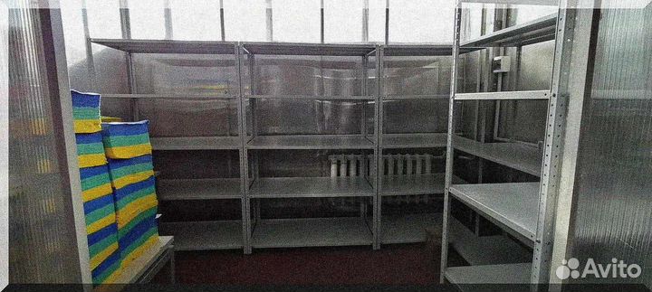 Надежные металлические стеллажи для офиса, архива, дома, кладовки и гаража