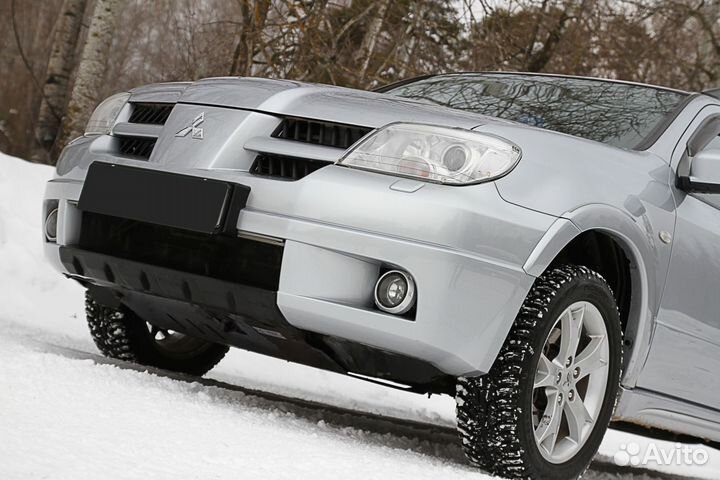 Mitsubishi Outlander (03-06) Накладка на бампер RA