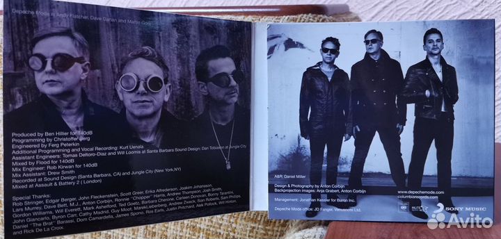 CD и DVD диск Depeche Mode – Delta Machine 2013 EU