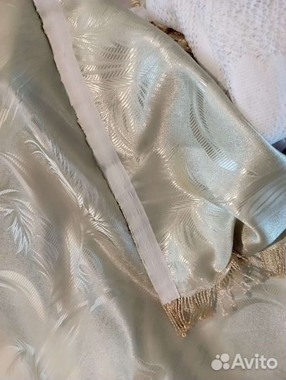 Гардина с тюлью