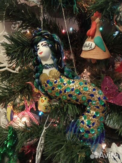 Новогодние игрушки ручной работы