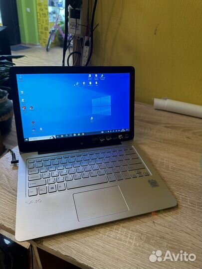 Трансформер Sony SVF11N intel/4ядра/4/128ssd/FHD