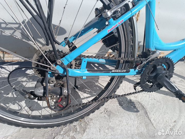 Велосипед алюминиевый Wheeler. колеса 24