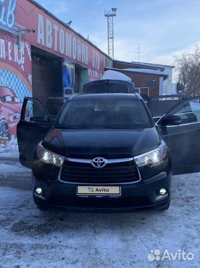 Toyota Highlander 3.5 AT, 2014, 110 000 км