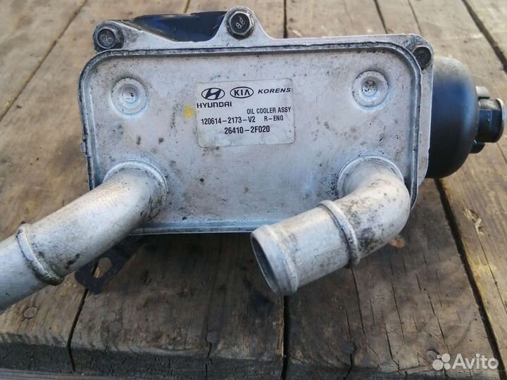 Корпус масляного фильтра теплообменник D4HA D4HB