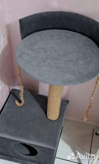 Когтеточка домик для кошки бу