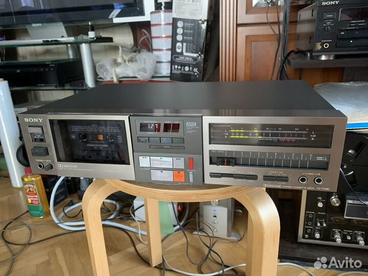 Кассетная дека sony