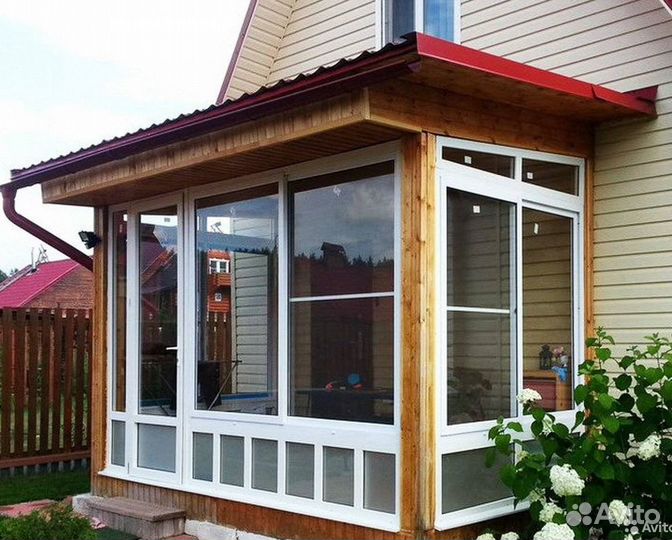 Остекление веранды