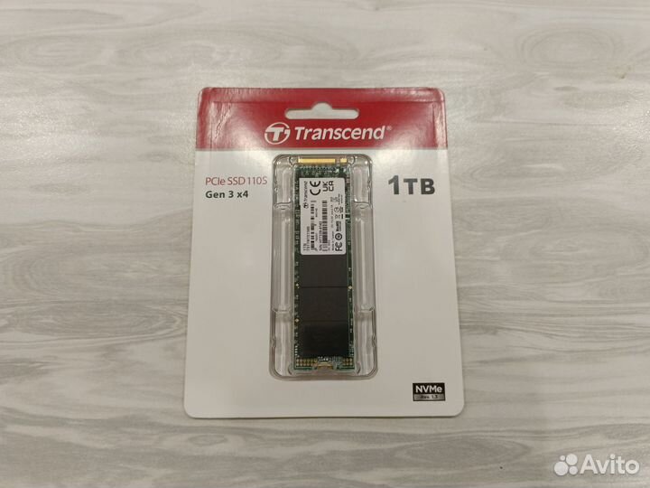 Новый SSD накопитель 1 тб Transcend MTE110S M.2