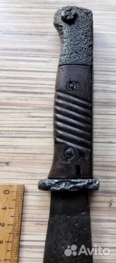 Ложка для обуви в виде штык ножа