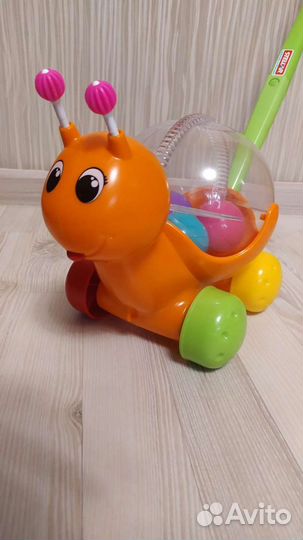 Улитка, каталка для детей при ходьбе