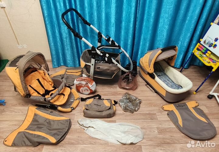 Детская коляска 2 в 1