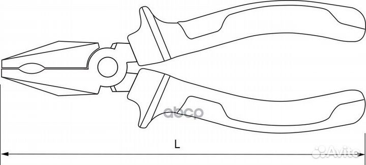 Пассатижи, 150 мм LP00150 thorvik