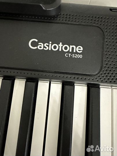 Цифровое пианино casio ct-s200