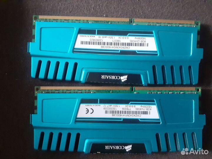 Оперативная память ddr3 8 gb 1600 мгц