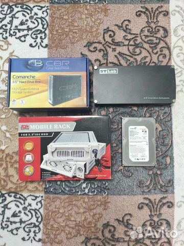 Жесткие диски и боксы под них