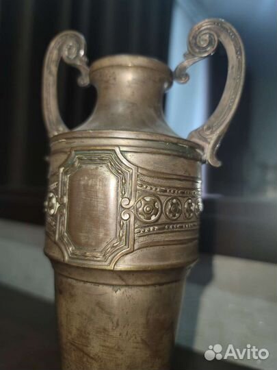 Ваза старинная с клеймом биметалл