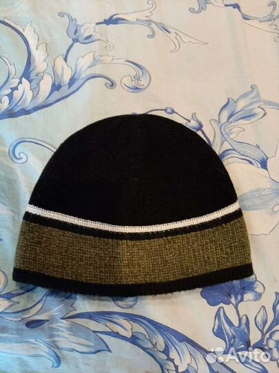 Мужская зимняя шапка вязаная