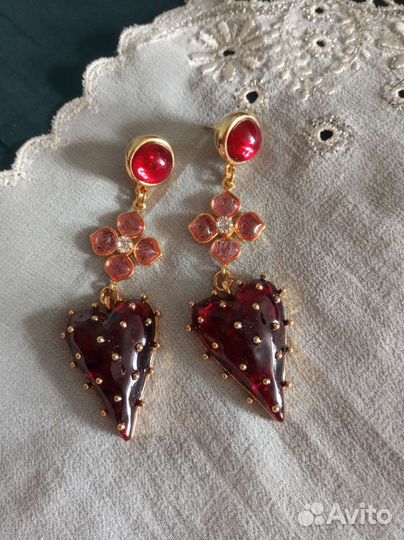 Дизайнерские серьги