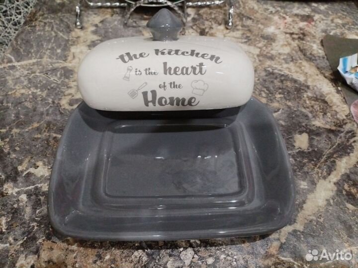 Масленка керамика Новая