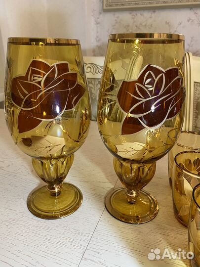 Вазы Кувшин Графин Чехословакия Богемия