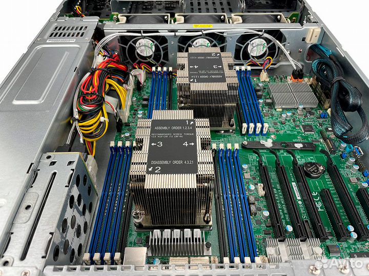 Сервер Supermicro 6029P-TR 2xGold 6230 256Gb