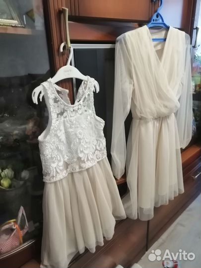 Платье для мамы и дочки