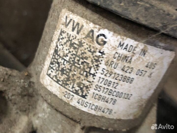 Рулевая рейка Volkswagen Polo без гура