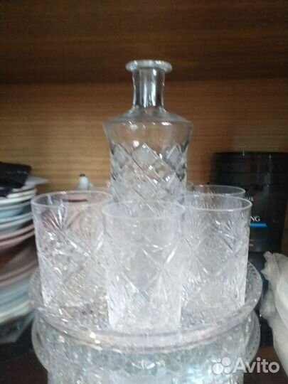 Хрустальные рюмки СССР