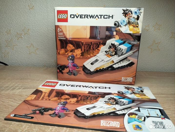 Лего 75970 Овервотч Трейсер против Роковой вдовы