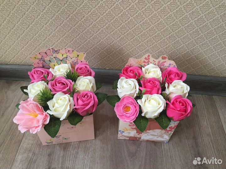 Букет из мыла