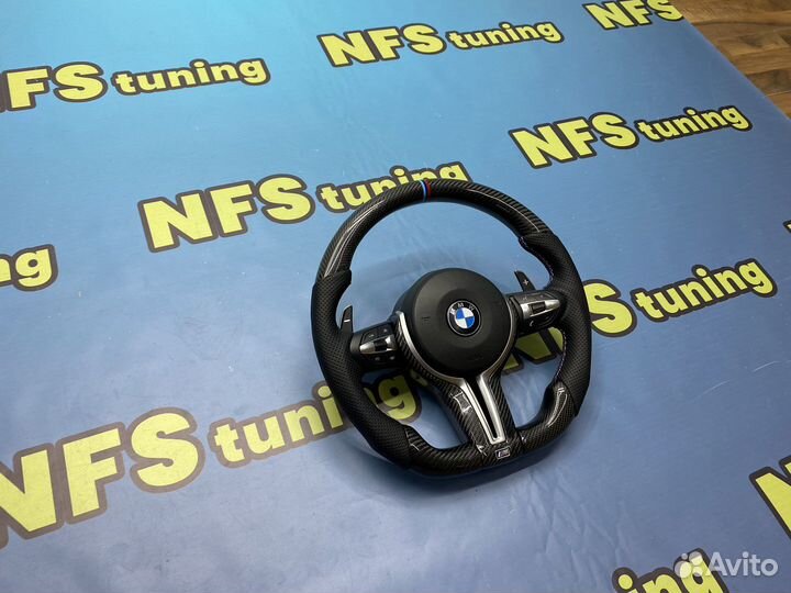 Карбоновый руль для BMW X5 F15 X6 F16 F30 F32 F82