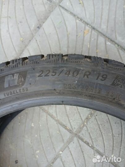 Michelin X-Ice North 225/40 R19 и 255/35 R19 96H