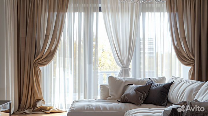 Римские шторы на окно